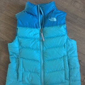 North Face 10/12 reversible Vest